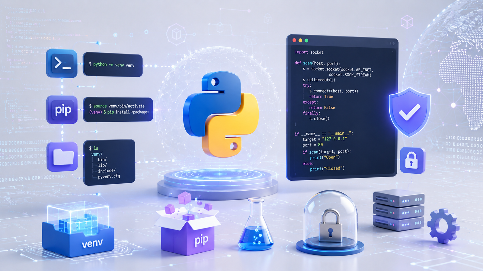 Python for Security: Setting Up the Environment and First Script